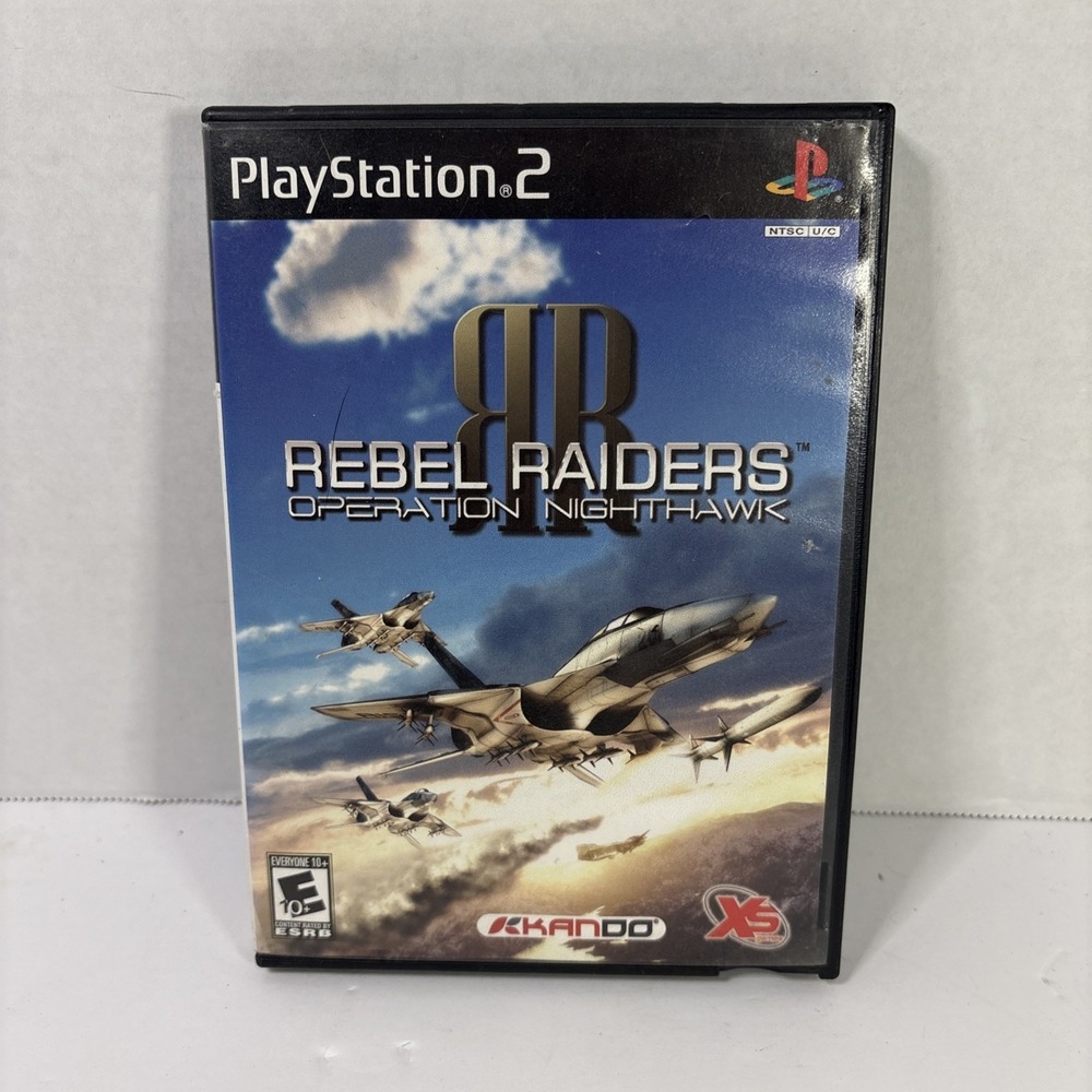 Rebel Raiders Operation Nighthawk Sony PlayStation 2 2006 CIB Tested - Picture 1 of 3
